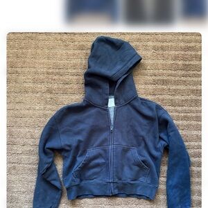 TNA Navy Zip-Up Hoodie